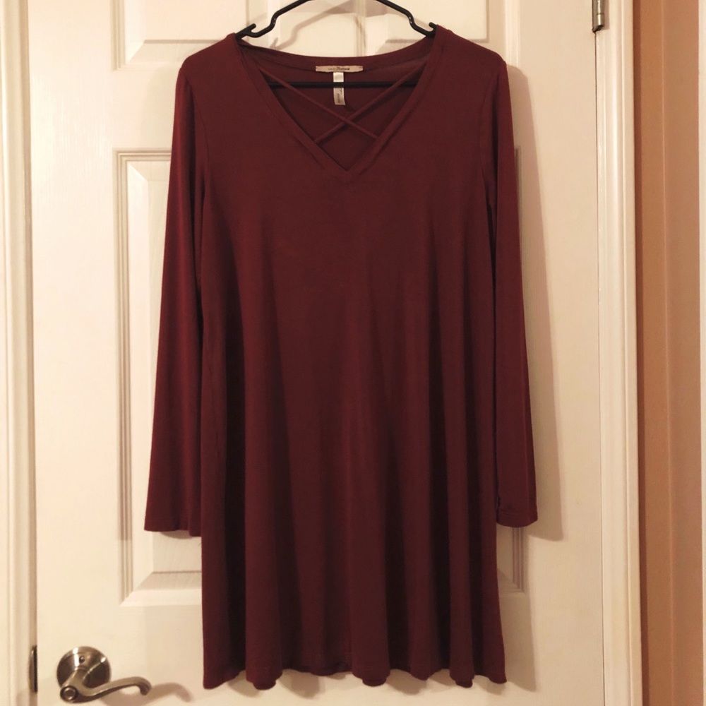 Final Touch Neutral Natural Dress